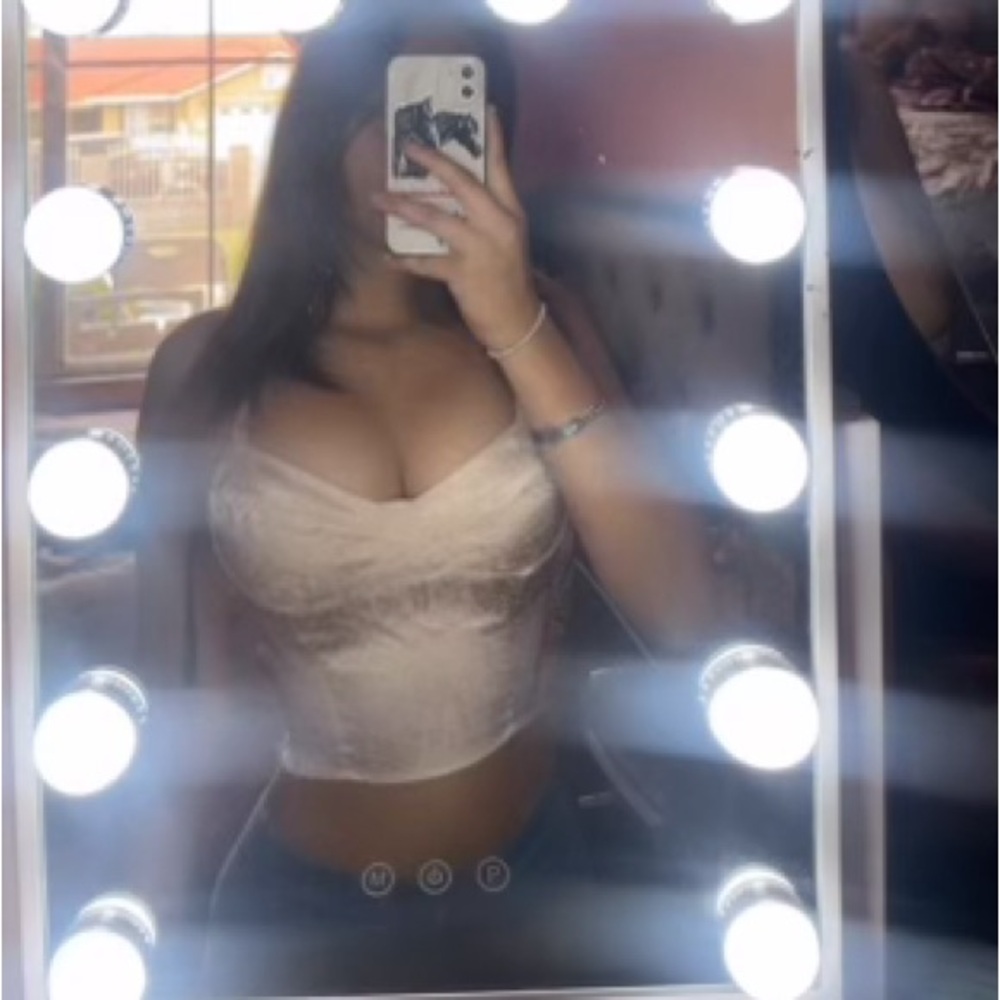 Cream corset top from forever 21